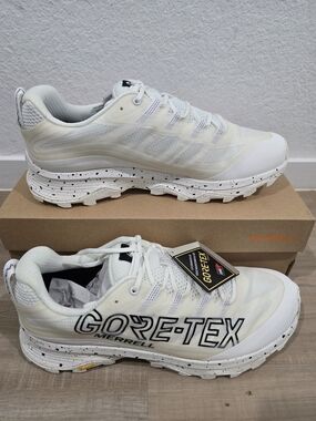 Merrell Men's White GORE-TEX Trail Running Sneakers